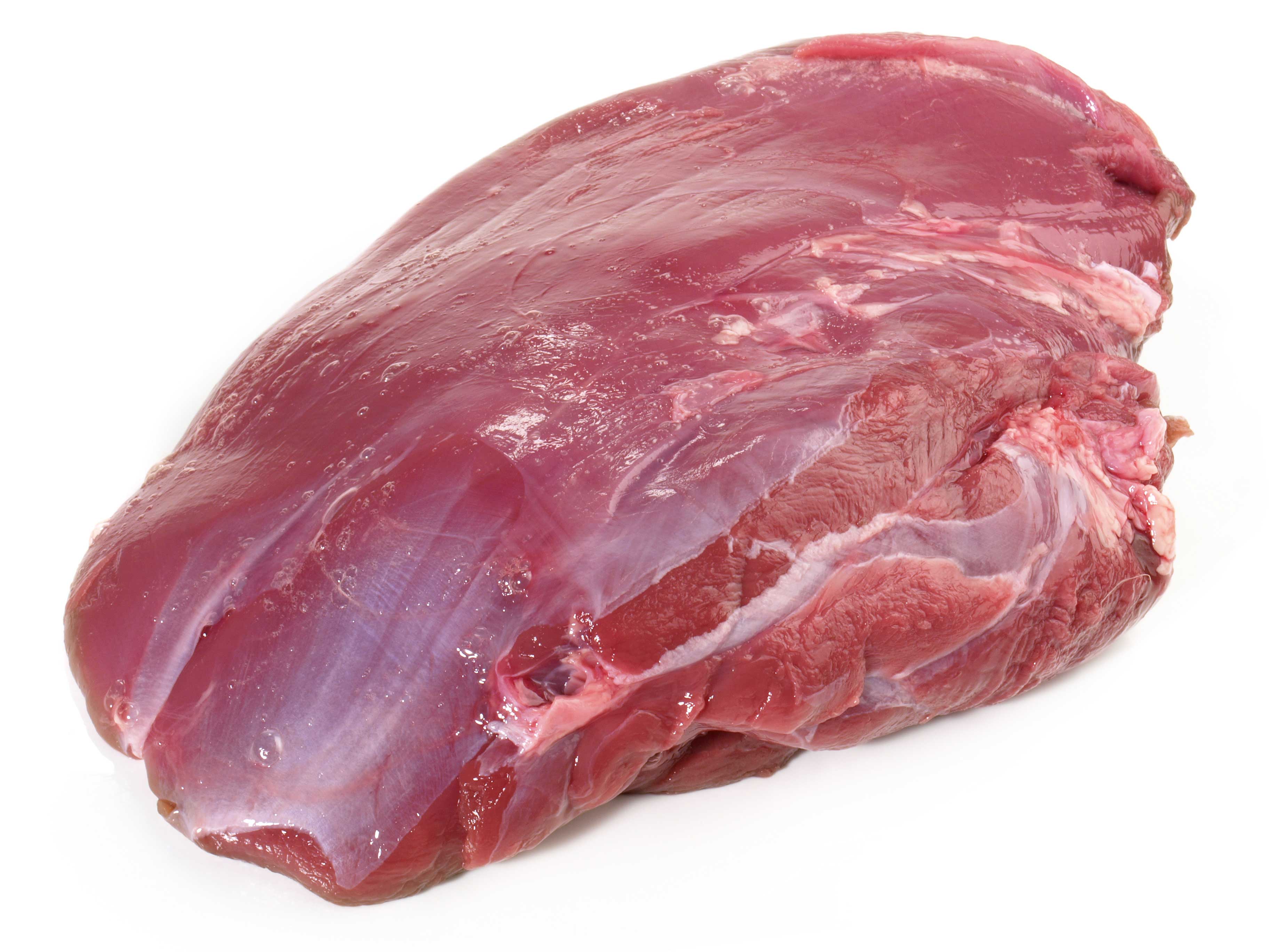 Bio-Hirschkeule am Knochen